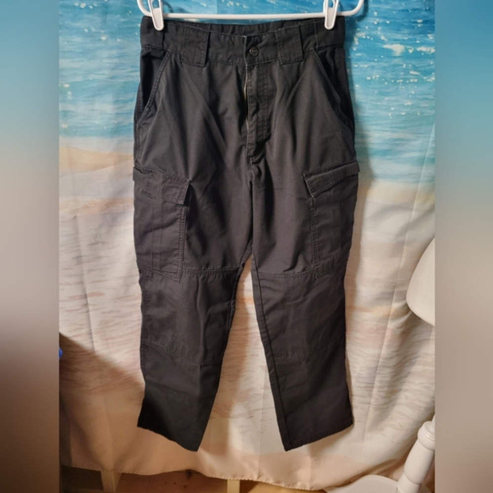 5.11 Tactical Series‎ Black Cargo Pants  Size Medium Waist 31.5-35